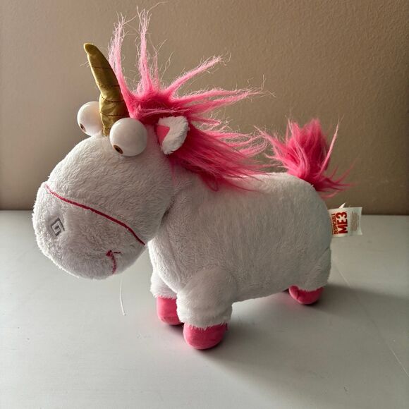 Despicable Me Unicorn Fluffy Plush with Sound Effects - Picture 3 of 4